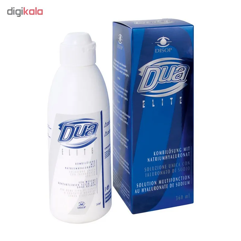 محلول شستشوی لنز دیسپو مدل DUA حجم 360 میلی لیتر - 2
