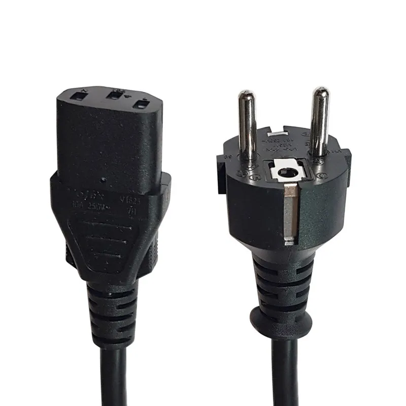 کابل برق سه پین منبع تغذیه کامپیوتر اچ پی مدل EG5500 طول 1.8 متر