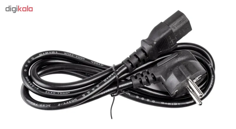 کابل برق 3 پین منبع تغذیه کامپیوتر کد DOP-GM00W طول 1.5 متر - 2