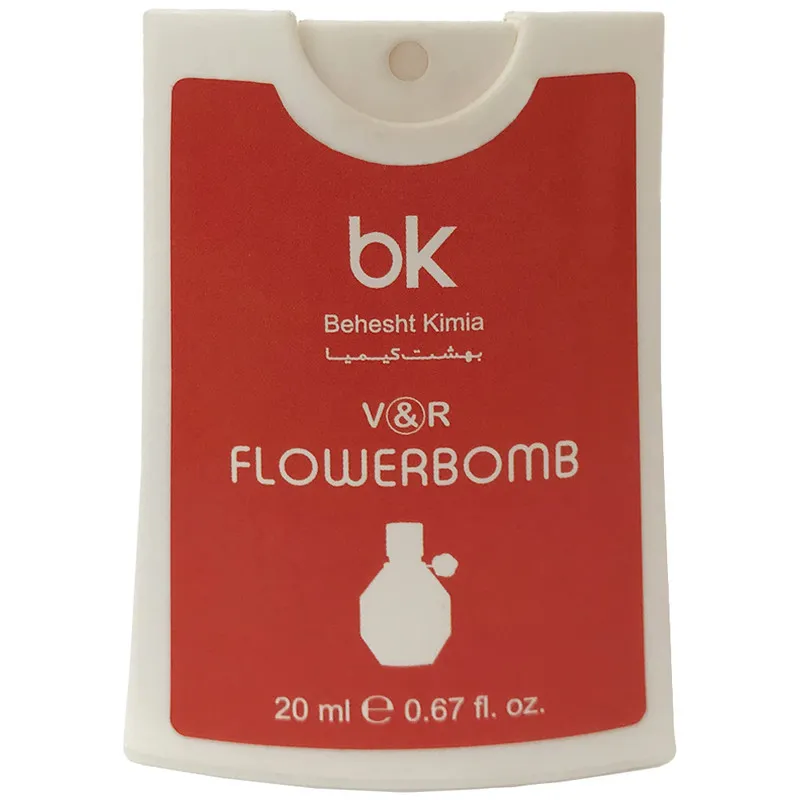 عطر جیبی زنانه بی کی مدل FlowerBomb حجم 20 میلی لیتر