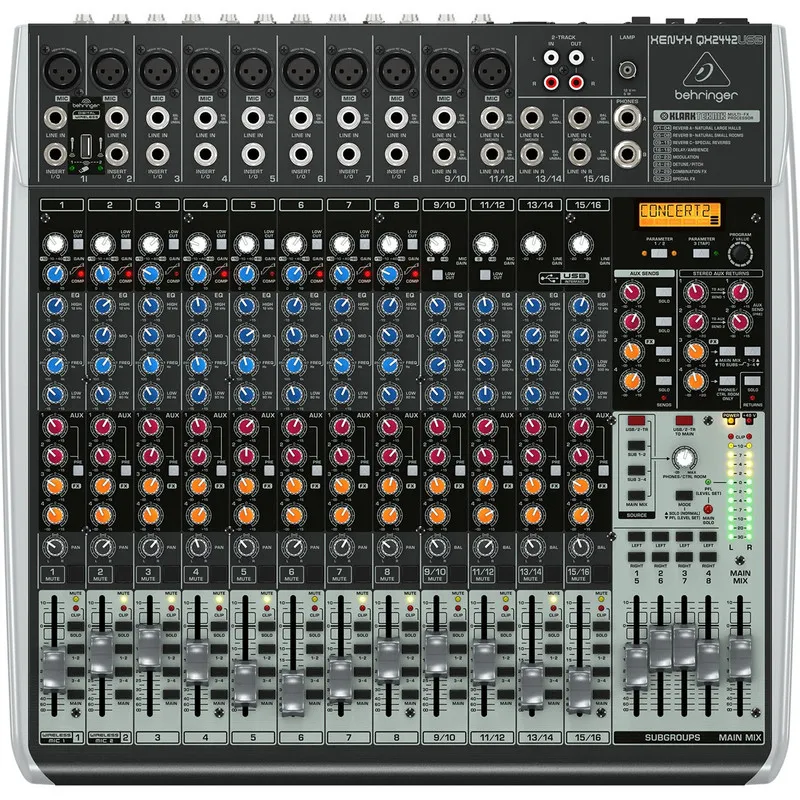 میکسر آنالوگ بهرینگر مدل Xenyx QX2442USB