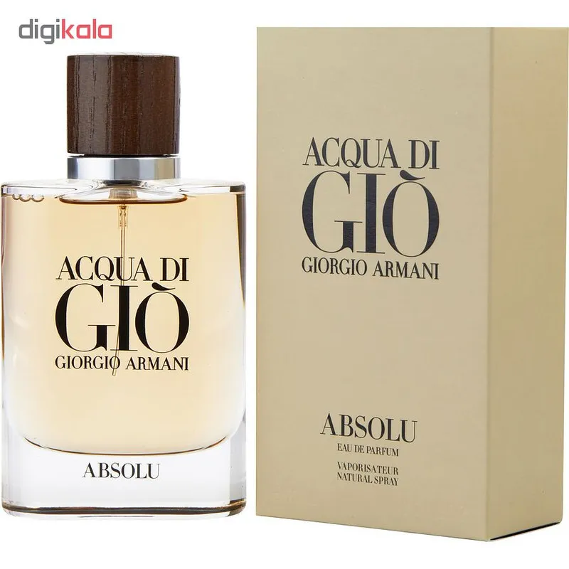 ادو پرفیوم مردانه جورجیو آرمانی مدل Acqua Di Gio Absolu حجم 125 میلی لیتر - 2