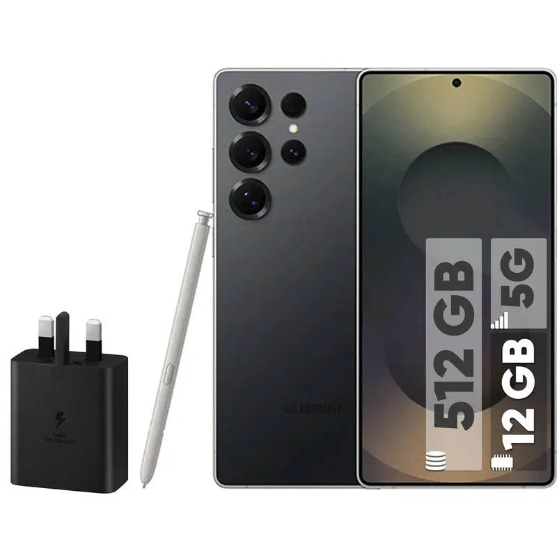 گوشی موبایل سامسونگ مدل Galaxy S25 Ultra دو سیم کارت ظرفیت 512 گیگابایت و رم 12 گیگابایت – به همراه شارژر 45 واتی سامسونگ