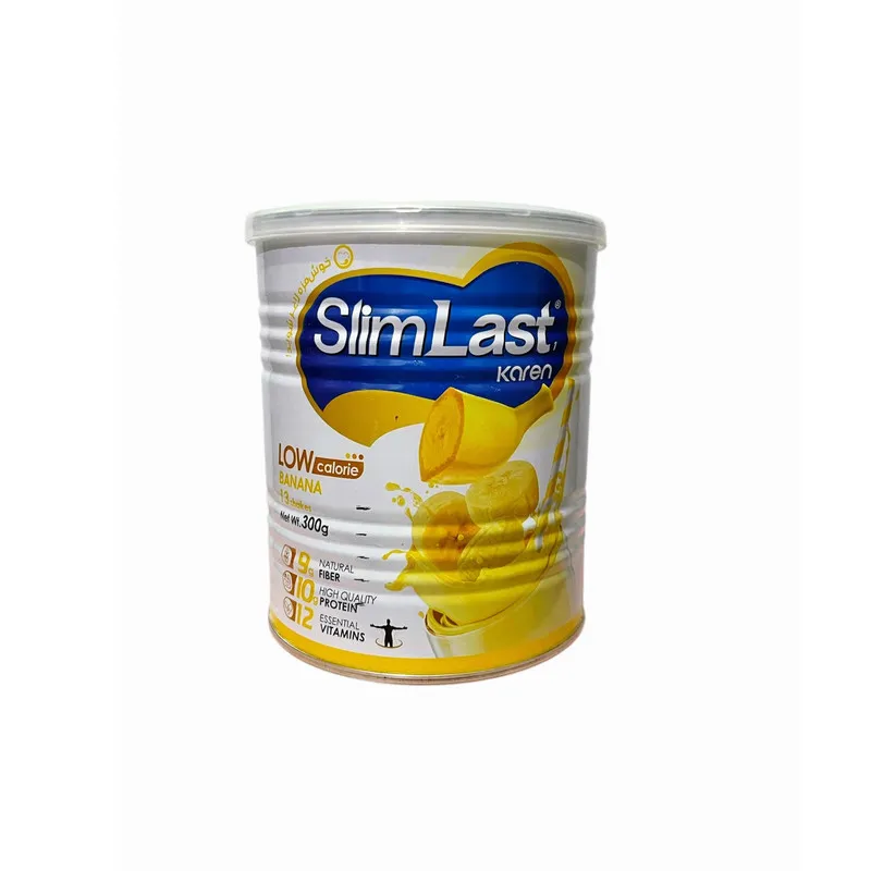 پودر اسلیم لست 1 با طعم موز کارن – 300 گرم