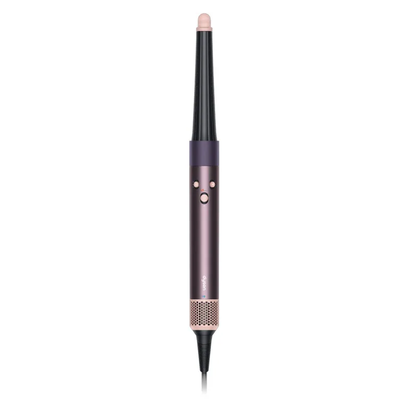 سشوار برس‌دار حالت‌دهنده 1300 وات دایسون مدل Airwrap id HS08 Straight+Wavy، موتور BLDC، وزن 630 گرم، دارای سری شانه‌دار، سری برس‌دار گرد پهن، کیف نگه‌دارنده، خشک‌کن ملایم، متمرکز‌کننده باریک، متمرکز‌کننده پهن با ویژگی فرکنندگی، صاف‌کنندگی، حجم‌دهندگی