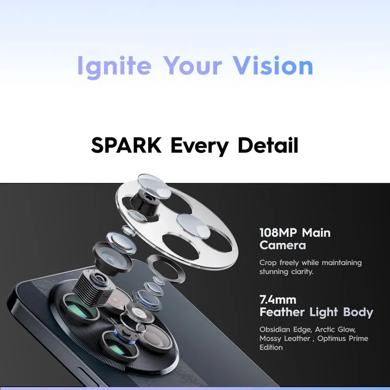 گوشی موبایل تکنو مدل Spark 30 Pro دو سیم کارت ظرفیت 256 گیگابایت و رم 8 گیگابایت - 4