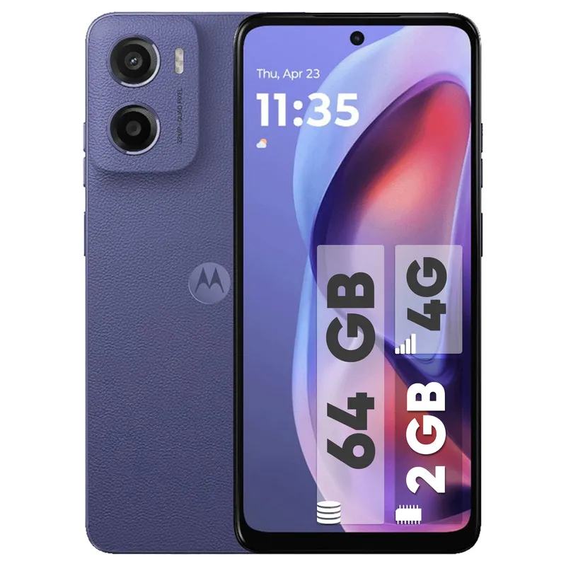 گوشی موبایل موتورولا مدل Moto E15 دو سیم کارت ظرفیت 64 گیگابایت و رم 2 گیگابایت