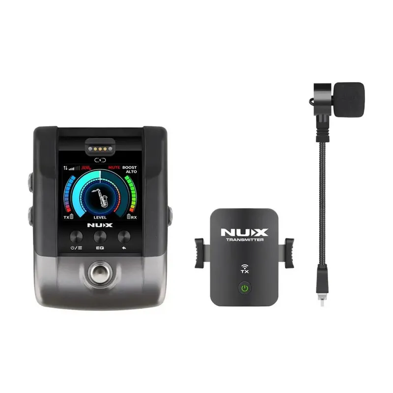 ست میکروفن بی سیم ان یو ایکس مدل B6 Pro با درگاه اتصال XLR/USB-C - 2