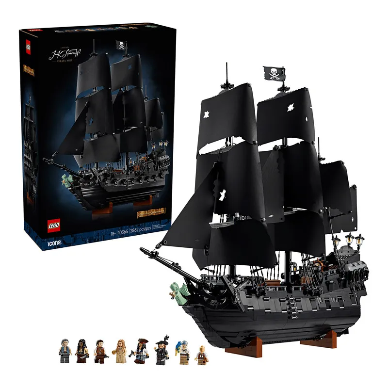 لگو 2862 تکه سری Icons مدل Captain Jack Sparrow’s Pirate Ship کد 10365