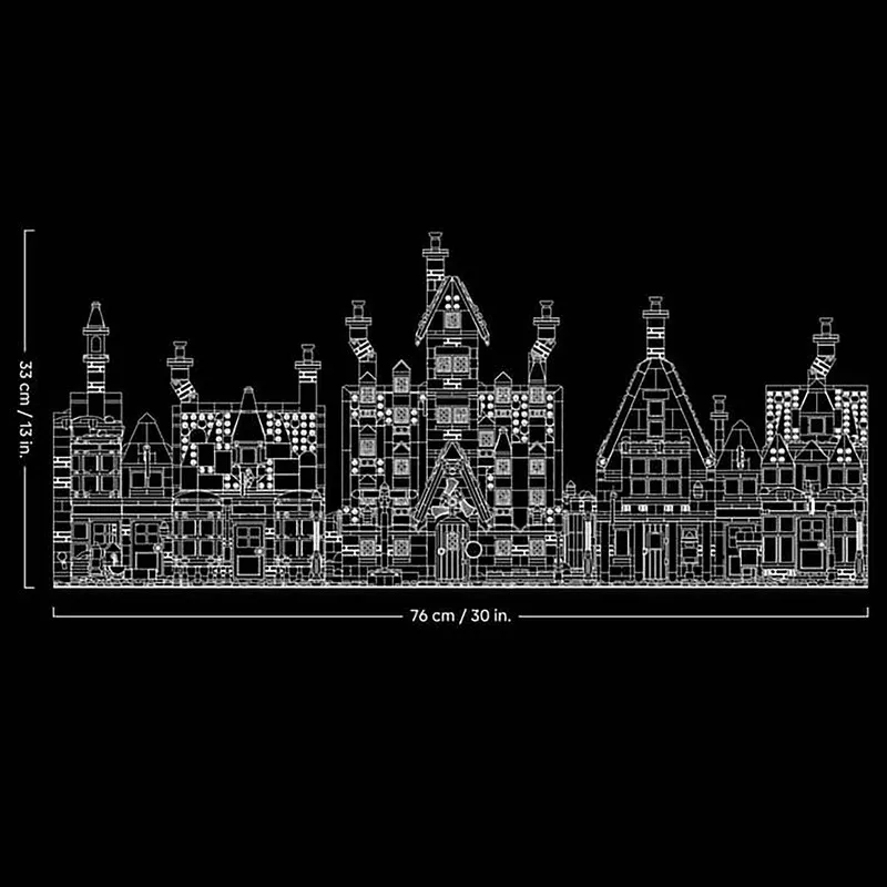 لگو 3228 تکه سری Harry Potter مدل Hogsmeade Village – Collectors’ Edition کد 76457 - 3