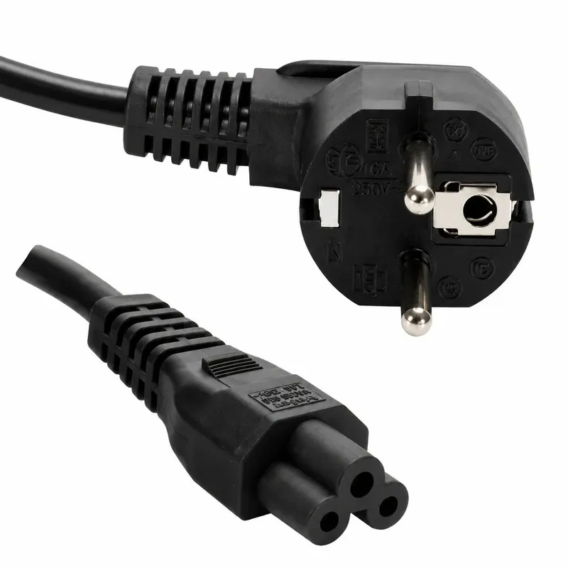 کابل برق سه پین منبع تغذیه کامپیوتر مدل SSM001 طول 1 متر - 2