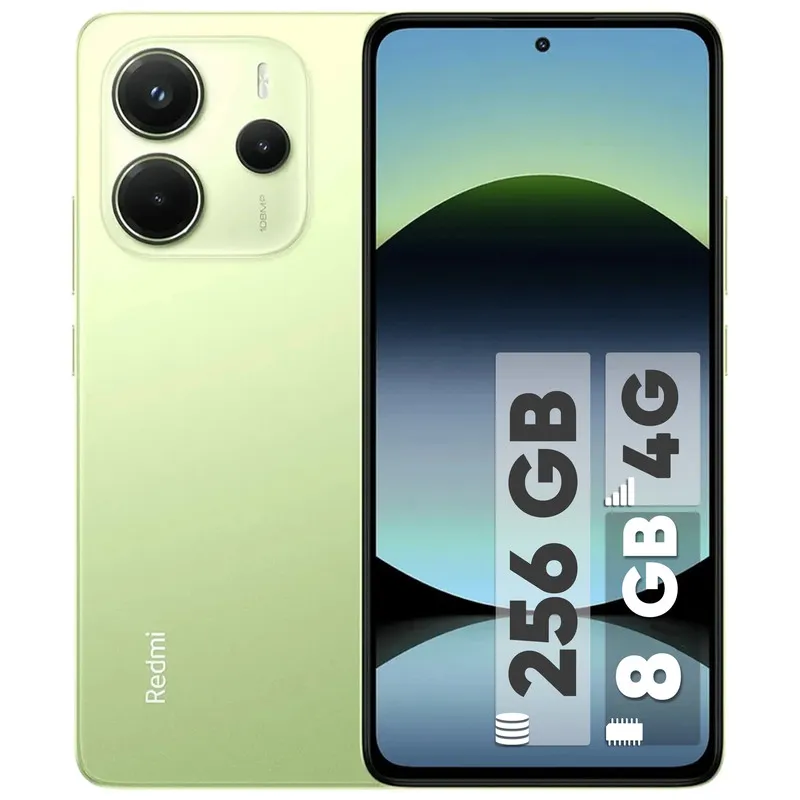 گوشی موبایل شیائومی مدل Redmi Note 14 4G دو سیم کارت ظرفیت 256 گیگابایت و رم 8 گیگابایت – پک اندونزی رام گلوبال