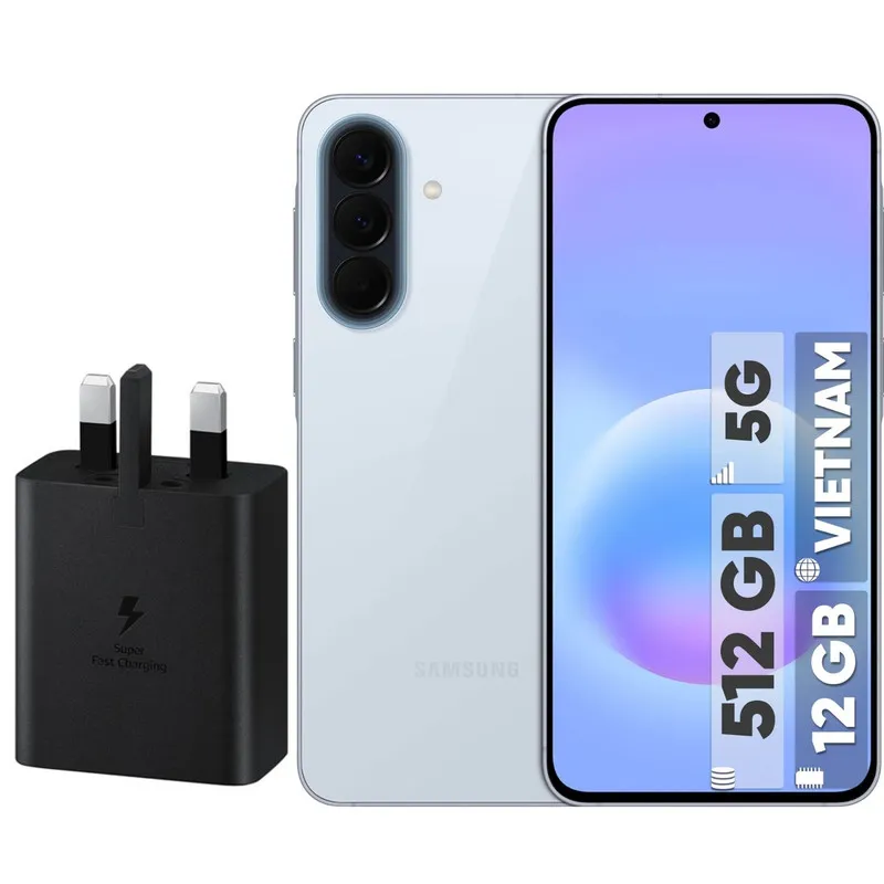 گوشی موبایل سامسونگ مدل Galaxy A57 دو سیم‌کارت ظرفیت 512 گیگابایت و رم 12 گیگابایت – ویتنام – به همراه شارژر 45 وات سامسونگ