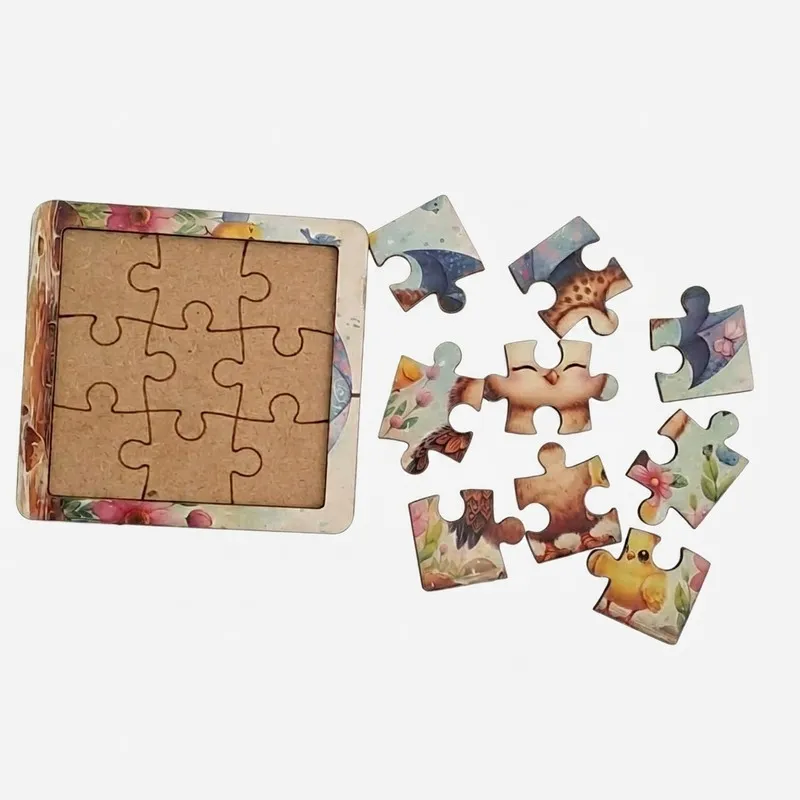 پازل ۹ تکه مدل ۶۰۹ مناسب برای بالای ۲ سال - 4