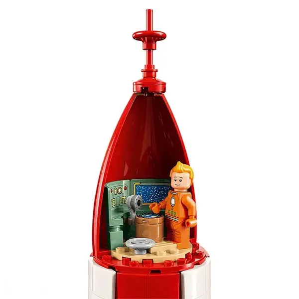 لگو 1283 تکه سری آیدیاز مدل Tintin Moon Rocket کد 21367 - 3
