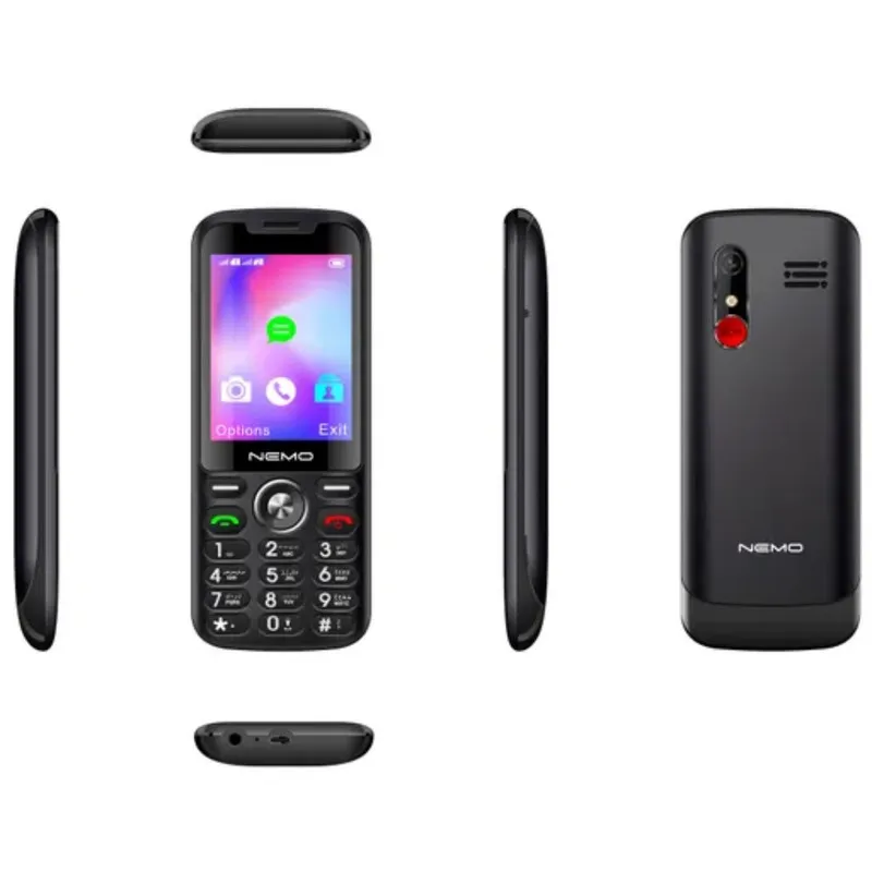 گوشی موبایل نمو مدل E177 دو سیم کارت ظرفیت 24 مگابایت و رم ۳۲ مگابایت - 3