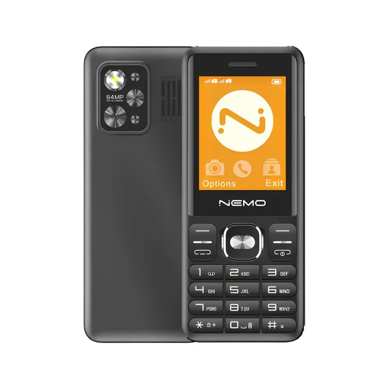 گوشی موبایل نمو مدل E180 دو سیم کارت ظرفیت 32 مگابایت و رم ۶۴ مگابایت