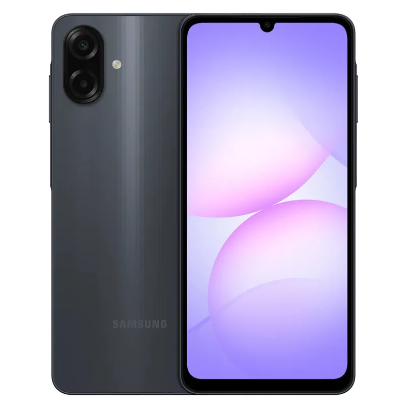 گوشی موبایل سامسونگ مدل Galaxy A07 دو سیم کارت ظرفیت 128 گیگابایت و رم 4 گیگابایت  – به همراه شارژر 25 وات سامسونگ، 2 عدد قاب و 1 عدد محافظ صفحه نمایش - 4
