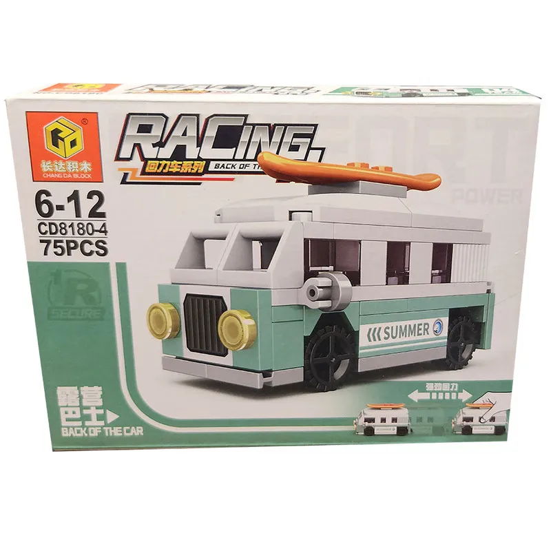 ساختنی 75 تکه چانگا د بلاک مدل Racing کد 81804