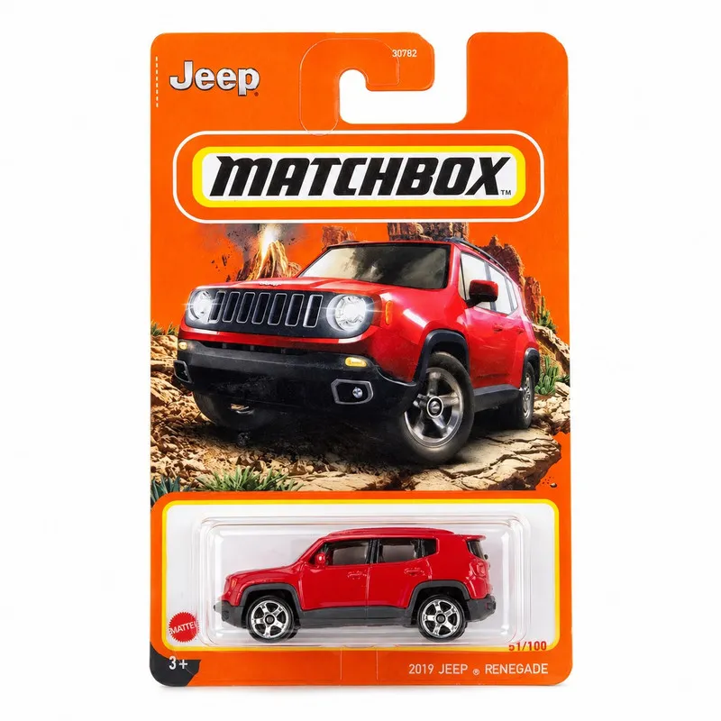 ماکت ماشین مچ باکس مدل 2019 Jeep Renegade