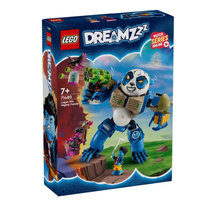 لگو 342 تکه سری DREAMZzz مدل Logan the Mighty Panda کد 71480