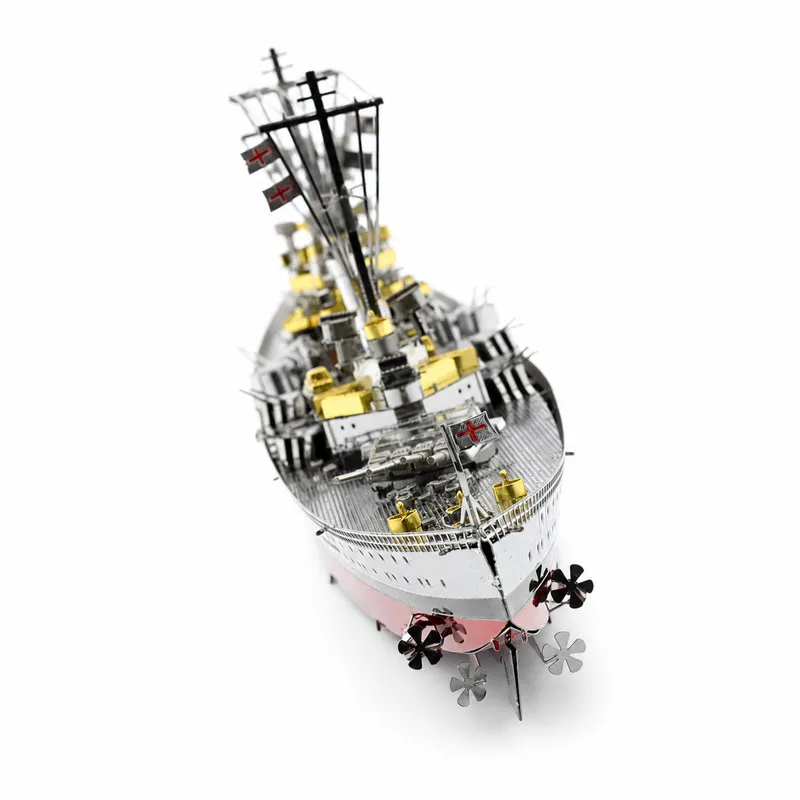 ساختنی 282 تکه پیسکول مدل HMS prince of wales - 3