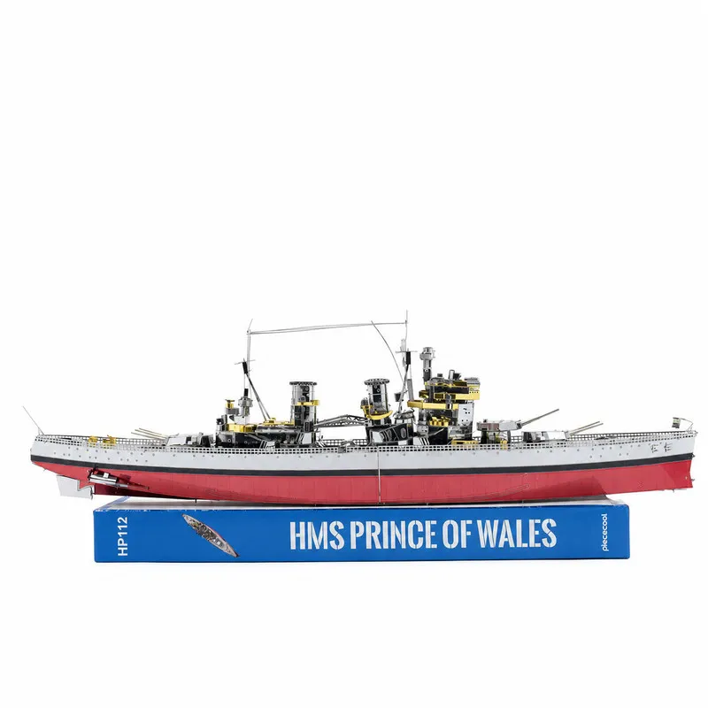 ساختنی 282 تکه پیسکول مدل HMS prince of wales - 4