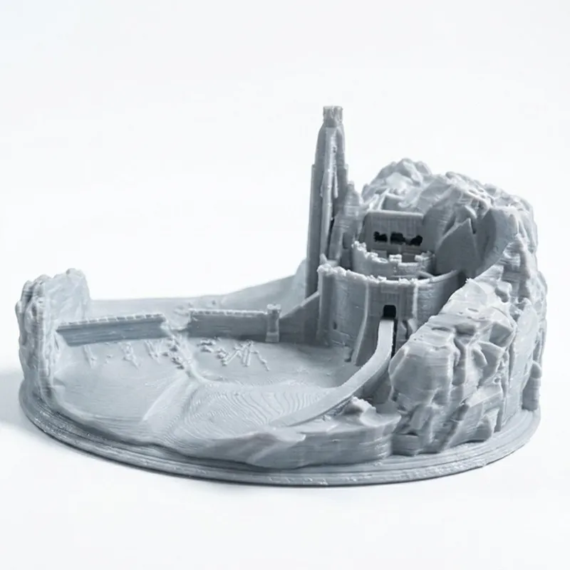 ماکت مدل Helm’s Deep طرح ارباب حلقه‌ها کد 020 ارتفاع 7.5 سانتی‌متر