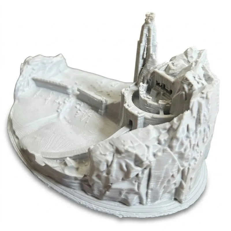 ماکت مدل Helm’s Deep طرح ارباب حلقه‌ها کد 020 ارتفاع 7.5 سانتی‌متر - 2
