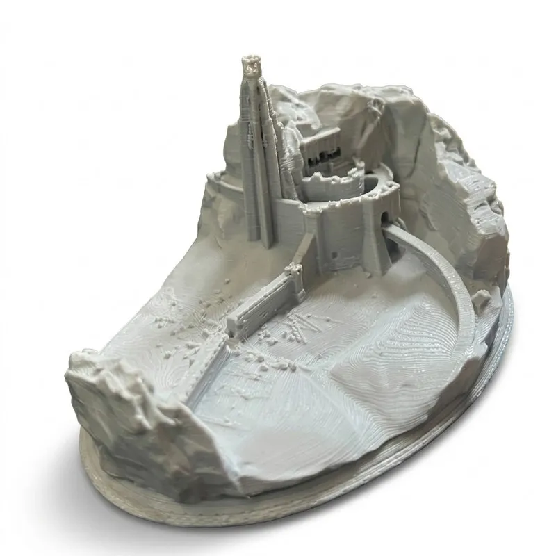 ماکت مدل Helm’s Deep طرح ارباب حلقه‌ها کد 020 ارتفاع 7.5 سانتی‌متر - 3