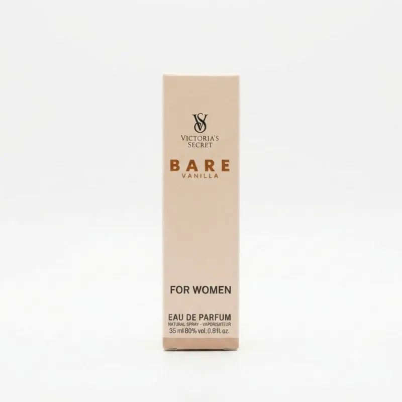 عطر جیبی زنانه بیر وانیل مدل e04 با رایحه معتدل و حجم ۳۵ میلی لیتر با نت اولیه زعفرانی و نت پایانی شیر و وانیل - 2