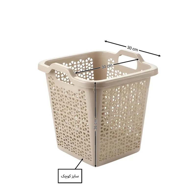 سبد رخت چرک مدل اکسین کد a57 - 2