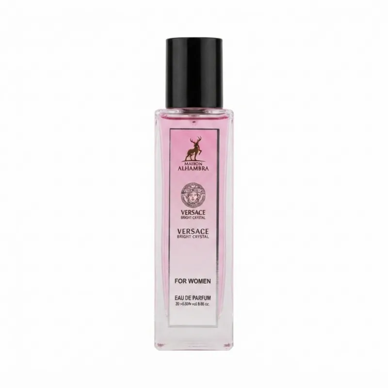 عطر جیبی زنانه ورساچه مدل r06 با رایحه معتدل و حجم ۳۵ میلی لیتر با نت اولیه میوه ای و نت پایانی نیلوفر آبی