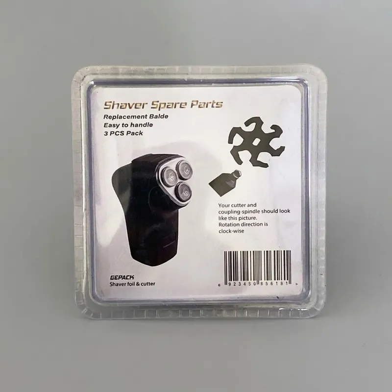 تیغ و شبکه ریش تراش‌ ۳ تیغ مدل  آگدل GEPACK - 3