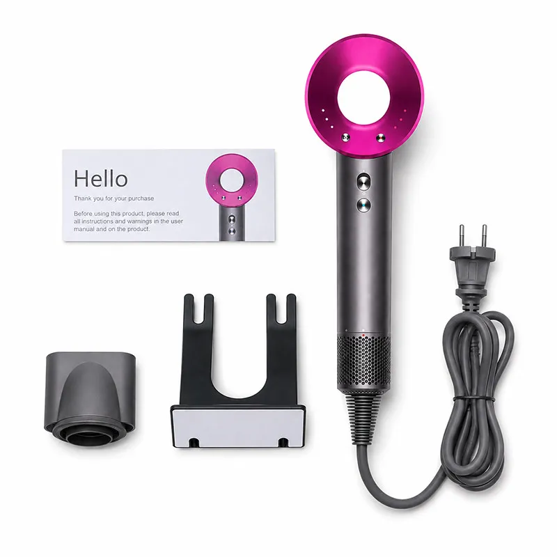 سشوار حرفه‌ای و آرایشگاهی فکسیت مدل S01 با موتور BLDC، توان 1600 وات، المنت سرامیکی، تنظیم دما در 2 حالت و متمرکزکننده باریک - 2