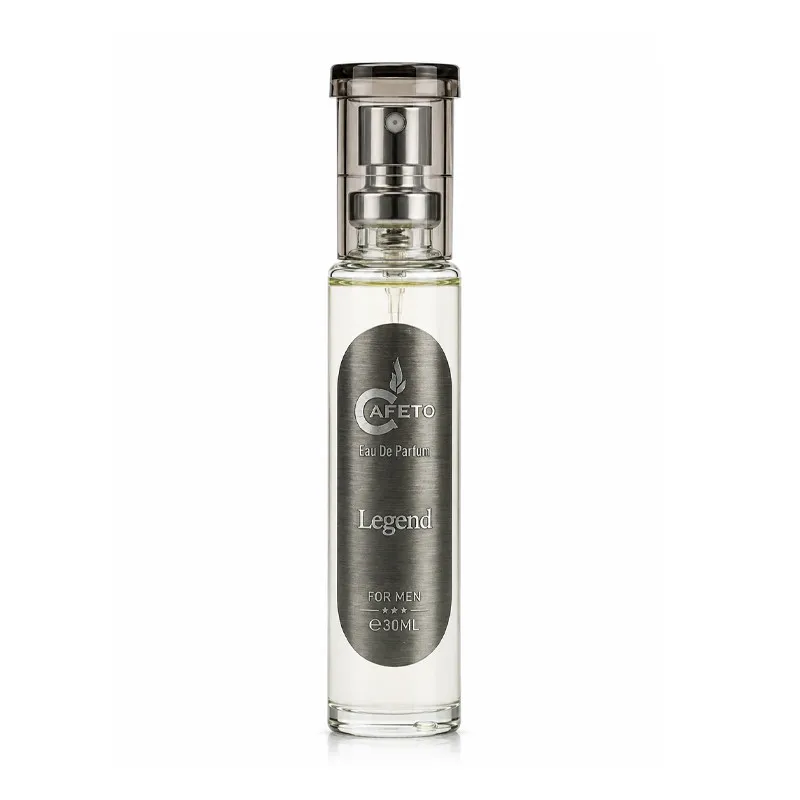 عطر جیبی مردانه کافه تو مدل لجند با رایحه چوبی، معتدل، خنک حجم 30 میلی‌لیتر - 2