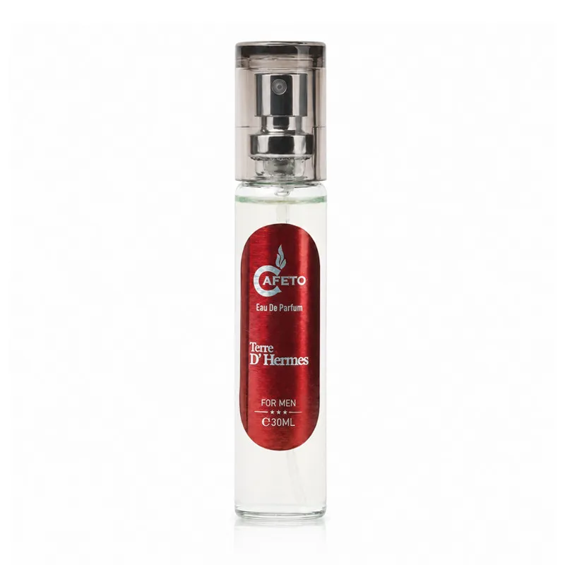 عطر جیبی مردانه کافه تو مدل تق هرمس با رایحه چوبی، مرکباتی و خنک حجم 30 میلی‌لیتر - 2