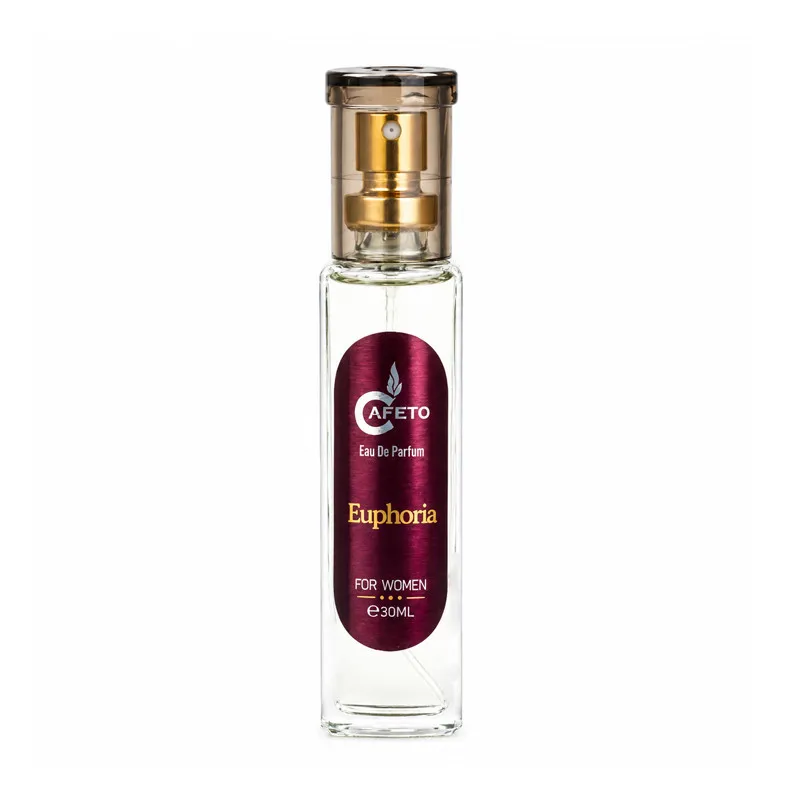 عطر جیبی زنانه کافه تو مدل یوفوریا با رایحه گلی، شرقی و گرم حجم 30 میلی‌لیتر