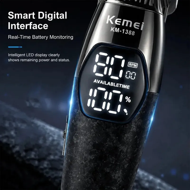 ماشین اصلاح موی سر و صورت کیمی مدل km-1388 - 3