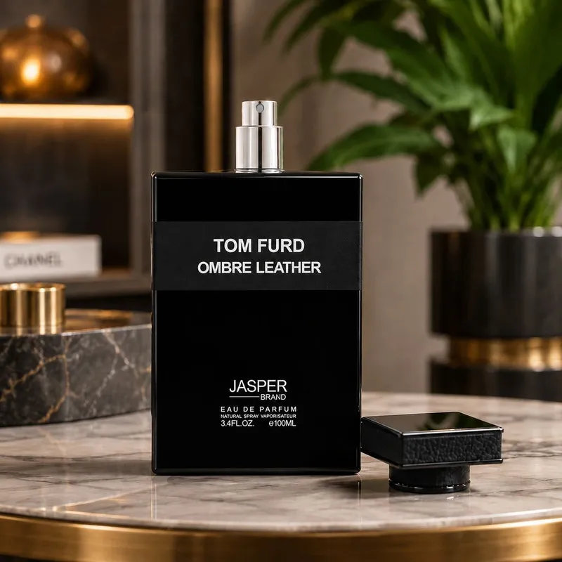 ادو پرفیوم مردانه جاسپر مدل Tom Furd Ombre Leather با رایحه گرم و تلخ حجم 100 میلی لیتر - 2