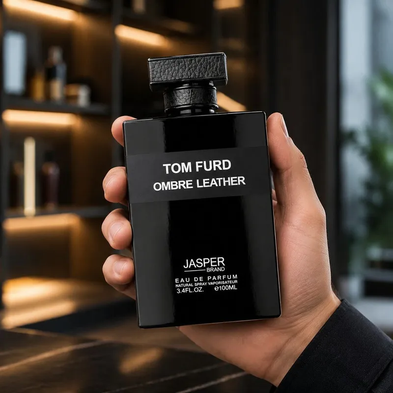 ادو پرفیوم مردانه جاسپر مدل Tom Furd Ombre Leather با رایحه گرم و تلخ حجم 100 میلی لیتر - 3