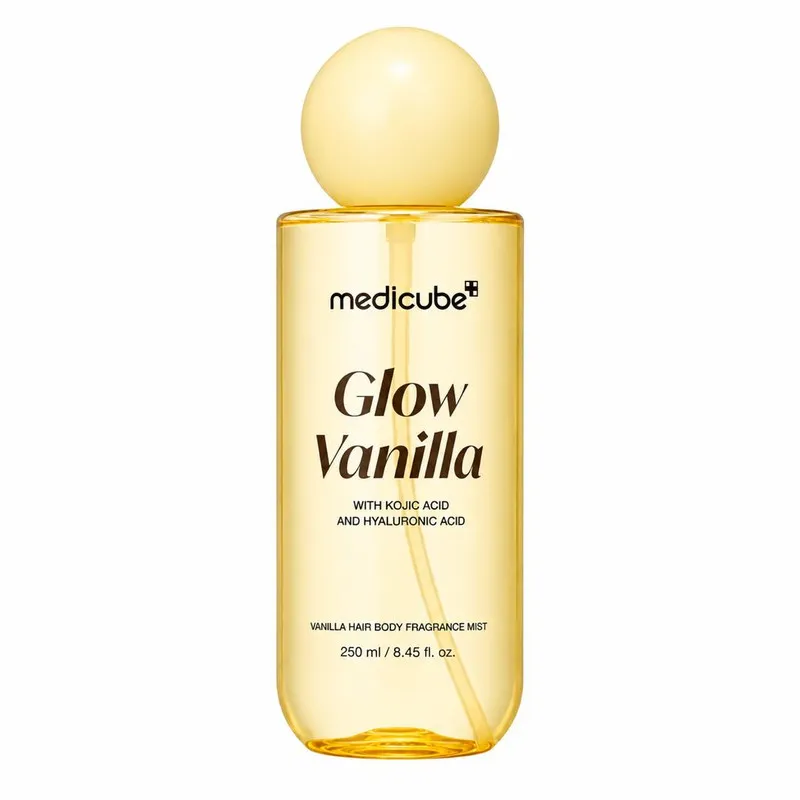 بادی میست مدیکیوب مدل Glow مناسب انواع پوست حجم 250 میلی‌لیتر