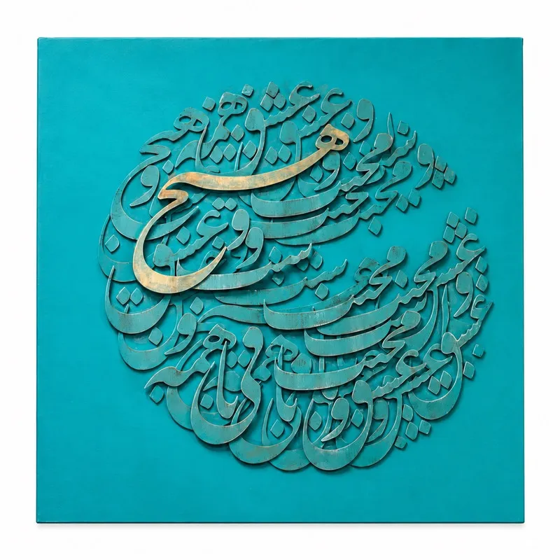 تابلو برجسته مدل هیچ
