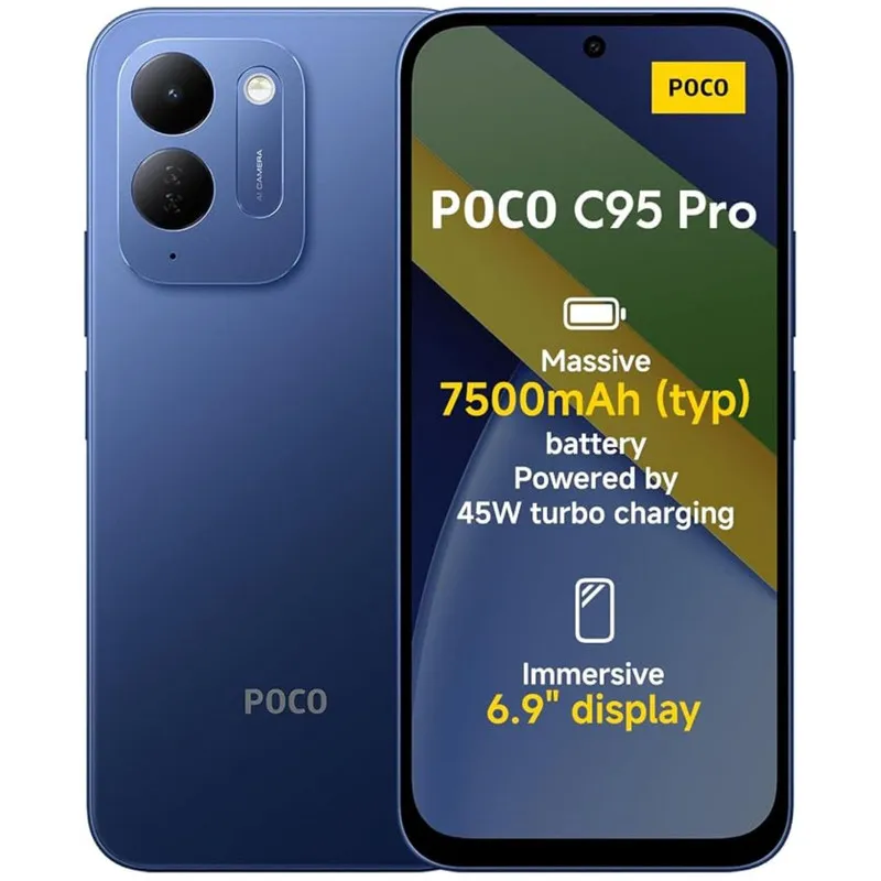 گوشی موبایل شیائومی مدل Poco C95 Pro دو سیم کارت ظرفیت 256 گیگابایت و رم 8 گیگابایت - 4