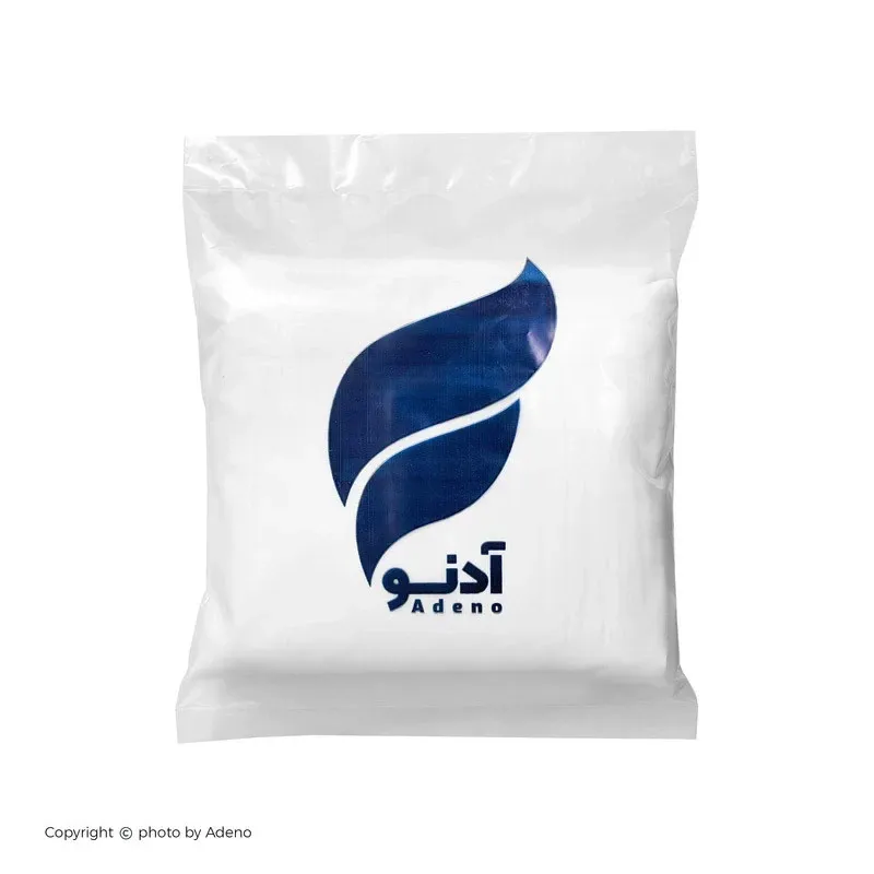 پارچه ملحفه عرض 2.4 متر آدنو مدل نقشینه کد CH172 رنگ شیری - 3