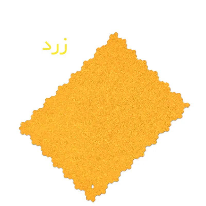 دستمال میکروفایبرنظافت خودرو کد d2832 بسته 4 عددی - 4