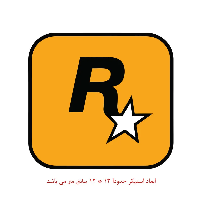 استیکر خودرو کد 427 - 2