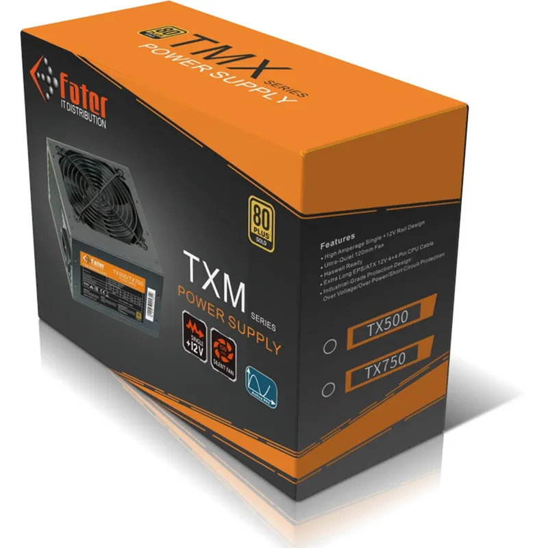 منبع تغذیه کامپیوتر فاطر مدلTX500 - 2