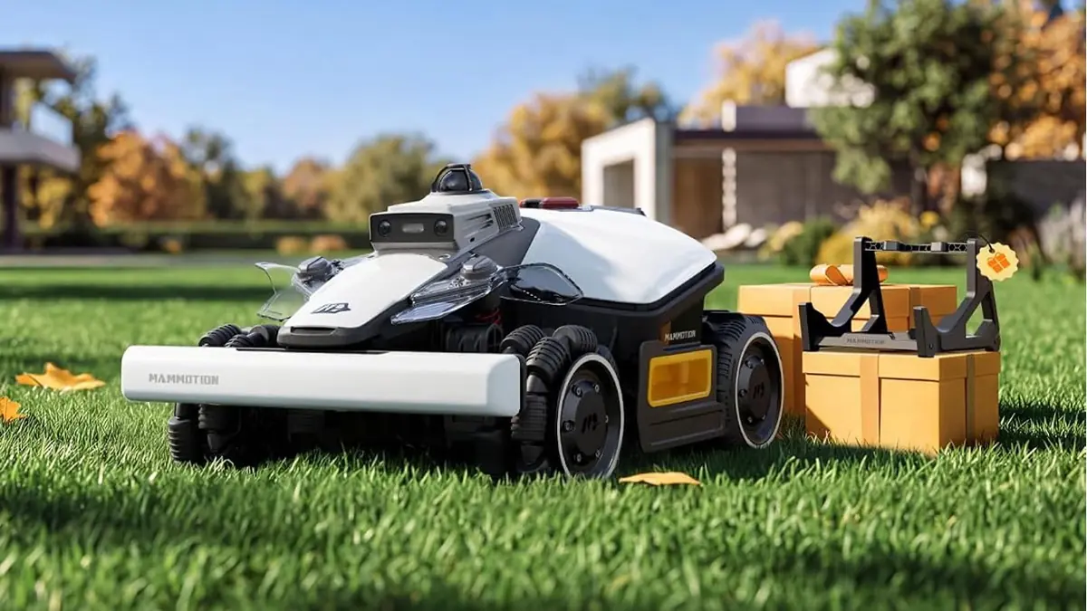تخفیف بی‌سابقه ۳۰۰ دلاری برای ربات چمن‌زن Mammotion LUBA Mini 2 AWD