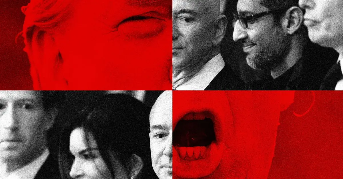 چرا سقوط پساپندمیک فناوری میلیاردرها را به سمت ترامپ کشاند